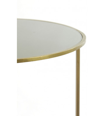 Side Table Evato green and gold / +2 size - Light&Living - Nardini Forniture