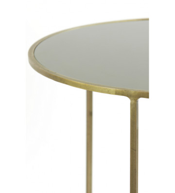 Side Table Evato verde e oro / +2 dimensioni - Light&Living - Nardini Forniture