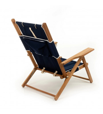 Tommy chair laurens Navy Blue deckchair - Business & Pleasure