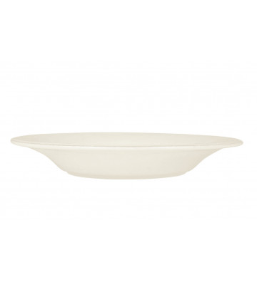 Deep plate in ivory terracotta Ø27cm - Cote table