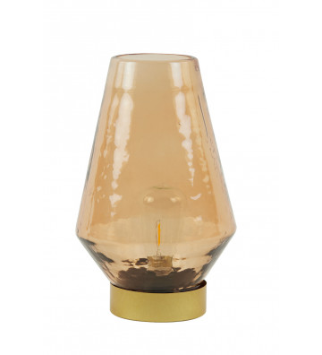 LED table lamp Jaya fishing and gold Ø16xH23cm - Light&Living - Nardini Forniture