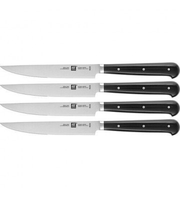 Set coltelli da bistecca neri 4pz - Zwilling - Nardini Forniture