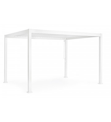 3x4mt Pergola Aluminum 3x4 White Pacific - Nardini Forniture