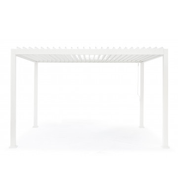 3x4mt Pergola Aluminum 3x4 White Pacific - Nardini Forniture