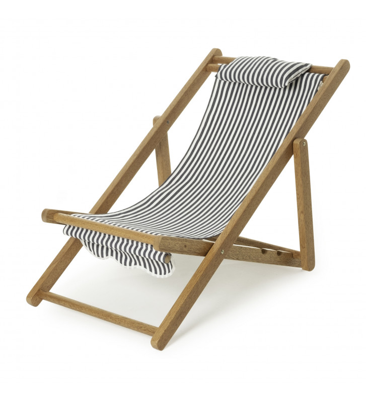 Mini blue striped baby deck chairs - Business & Pleasure - Nardini Forniture