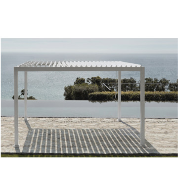 3x4mt Pergola Aluminum 3x4 White Pacific - Nardini Forniture