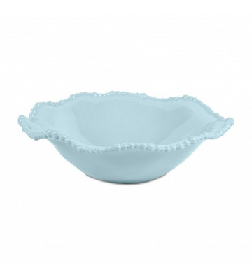 Light blue salad bowl in Melamine Joke Table & Kitchen Ø27cm - Baci Milano