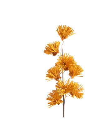 Artificial flower yellow Eva H100cm - l black goose - nardini supplies