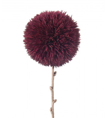 Fiore artificiale alium viola H70cm - l oca nera - nardini forniture