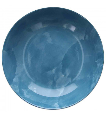 Plate Blue porcelain bottom Ø20cm - tognana - nardini supplies