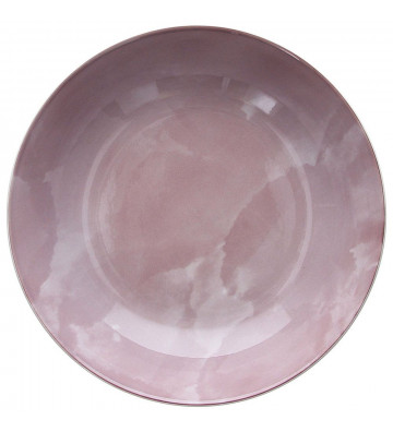 Piatto Fondo rosa in porcellana Ø20cm - tognana - nardini forniture