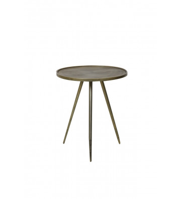 Side table Envira round old gold Ø51x60cm - light and living - nardini supplies