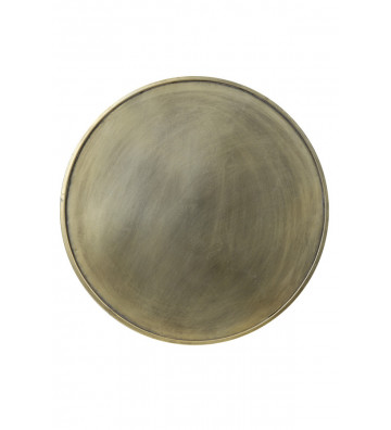 Side table Envira round antique gold Ø51x60cm