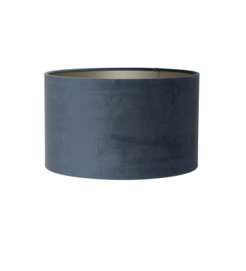 Paralume cilindrico in velluto blu Ø40cm - Light&Living - Nardini Forniture