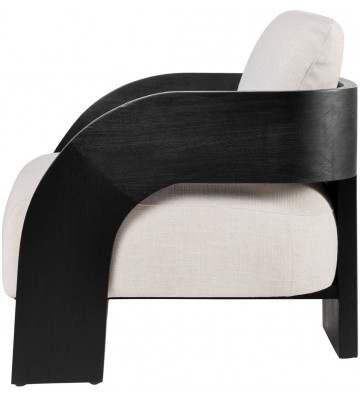 Black design Maravich armchair - nardini supplies