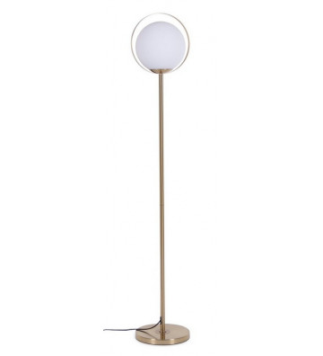 Gold plate with white sphere H170cm - Nardini Forniture