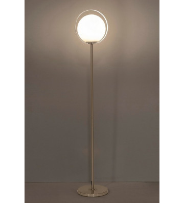 Gold plate with white sphere H170cm - Nardini Forniture