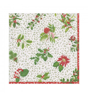 Paper napkins Christmas decorations 20pcs - Caspari - Nardini Forniture
