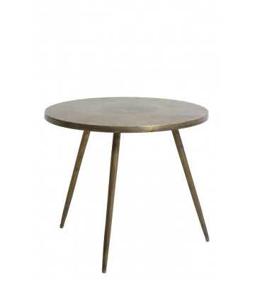 COFFEE TABLE COLOR BRONZO Ø59 CM-LIGHT&LIVING