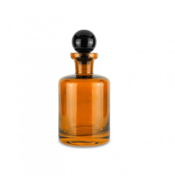 Whiskey bottle in yellow glass Ø13xH36cm - baci milano - nardini forniture