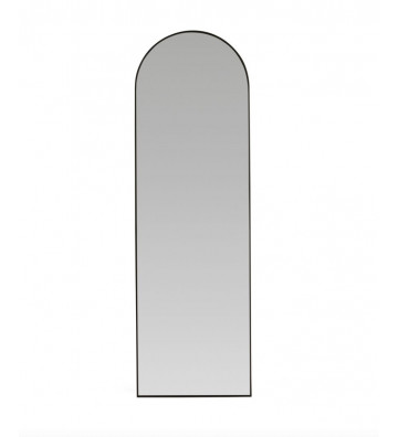 Full floor mirror in black metal H160cm - andrea house - nardini forniture