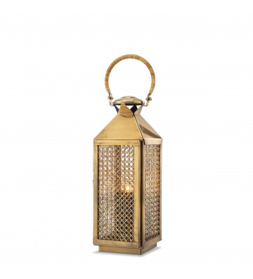 Festival lantern in golden brass H67cm - eichholtz - nardini forniture