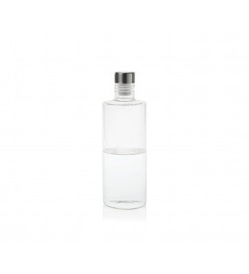 Round transparent glass bottle 1L - andrea house - nardini forniture