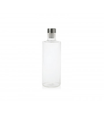 Round transparent glass bottle 1L - andrea house - nardini forniture