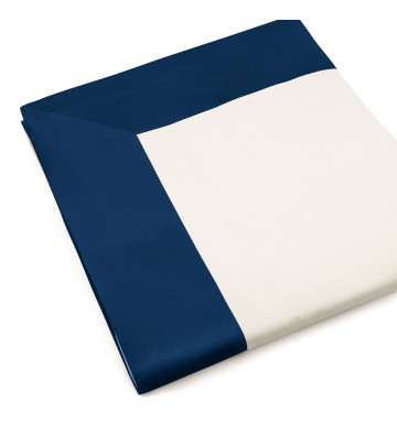 _
complete single in navy blue cotton 90 X 200cm.