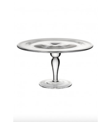 Round glass stand 35xH10cm - Brucs - Nardini Forniture