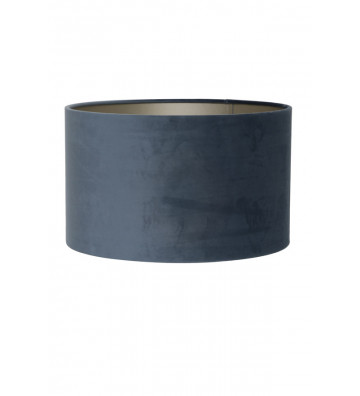 Cylinder lampshade in blue velvet 35xh30cm - Light&Living - Nardini Forniture