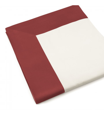 _
full single cotton red valence 90 X 200cm.