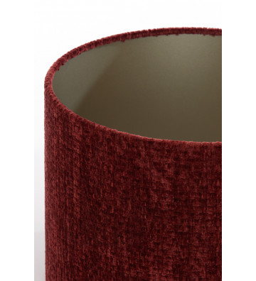 Cylinder lampshade in red velvet 40xh30cm - Light&Living - Nardini Forniture