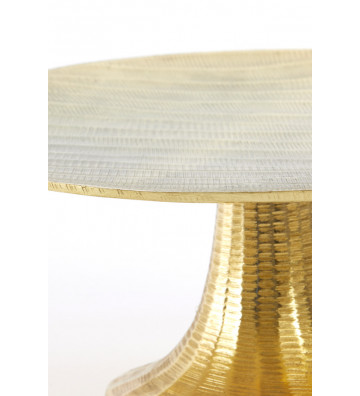 Alzata circolare oro brillante 35xH13cm - light and living - nardini forniture