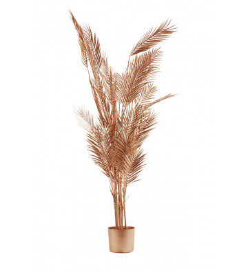 Artificial rose gold palm 115x160cm - light and living - nardini forniture