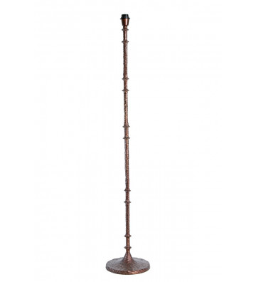 Floor lamp in bronze hammered metal 25xH133cm - light and living - nardini forniture