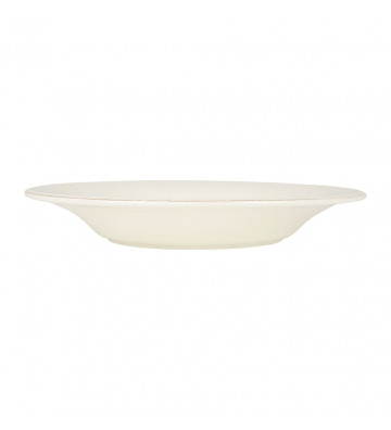 Soup plate Constance ivory Ø27cm - Cote table - Nardini Forniture