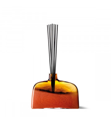 Orange glass diffuser Karan essences - black goose - nardini forniture