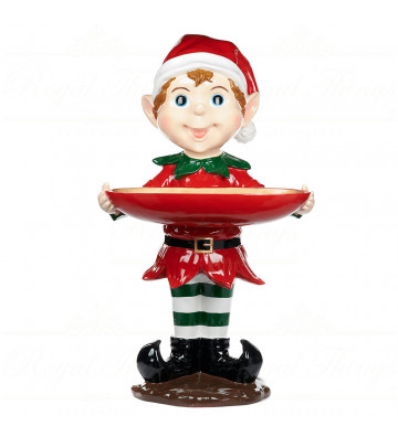 Elf Santa's helper tray holder 101cm - goodwill - nardini forniture