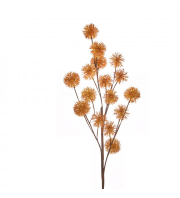 Orange artificial flower H60cm - the black goose - nardini forniture