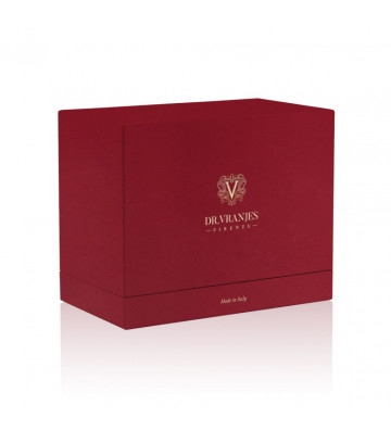 Gift Box Fragranza 250ml e Candela 200gr rosso nobile