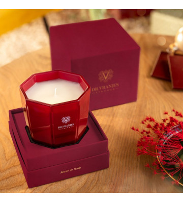 Gift box candela rosso nobile 200gr Christmas Edition - dr vranjes - nardini forniture