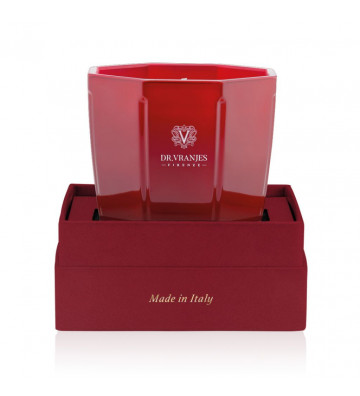 Noble red candle gift box 200gr Christmas Edition - dr vranjes - nardini forniture
