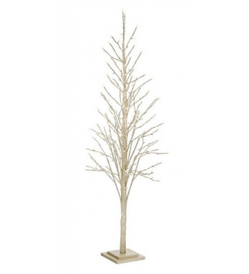 Minimal gold christmas tree with led H180cm - nardini forniture
