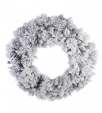 Artificial snow garland 80cm - nardini forniture