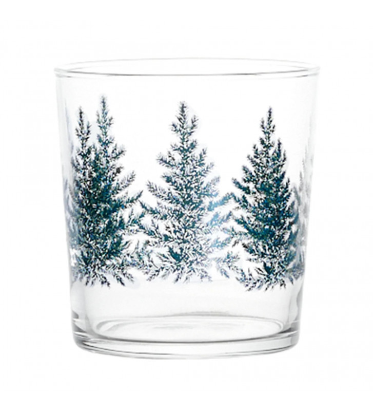 Bicchiere acqua in vetro lavorato trasparente 300ml - Nardini Forniture