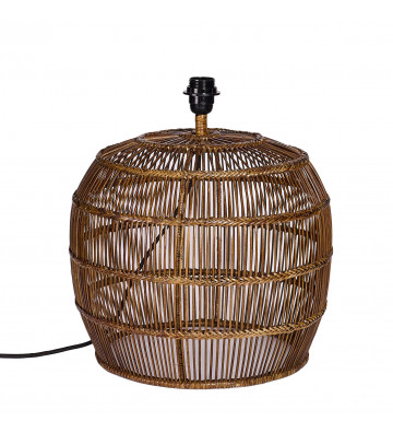 Rattan table lamp 30x45cm - nardini forniture