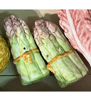 Set Sale e Pepe in ceramica asparago - les ottomans - nardini forniture