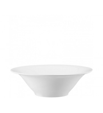 White porcelain salad bowl...