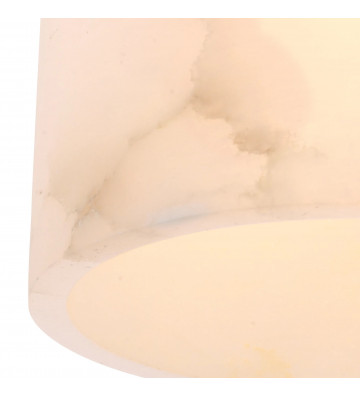 Lampada tonda a sospensione ottone e alabastro - eichholtz - nardini forniture